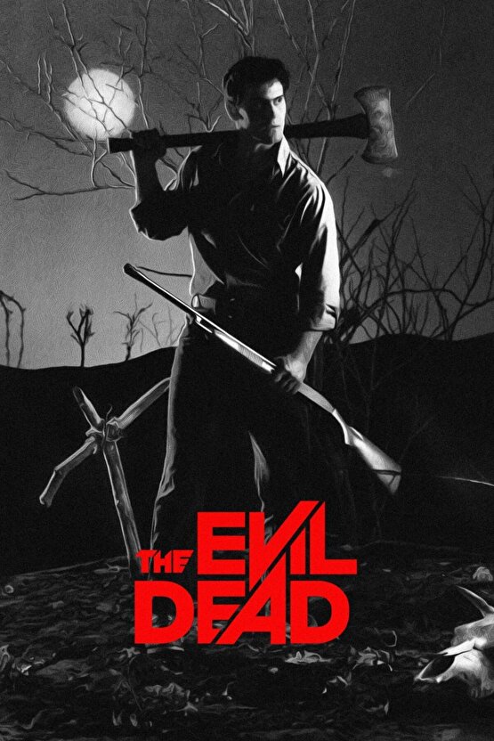 The Evil Dead (1981) 1 AFİŞ - POSTER ( FOLYO ) - AFİŞ - POSTER-6837