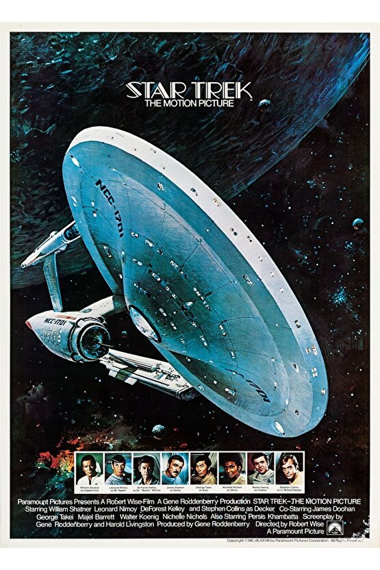 Star Trek The Motion Picture (1979) 2 AFİŞ - POSTER ( FOLYO ) - AFİŞ - POSTER-6066