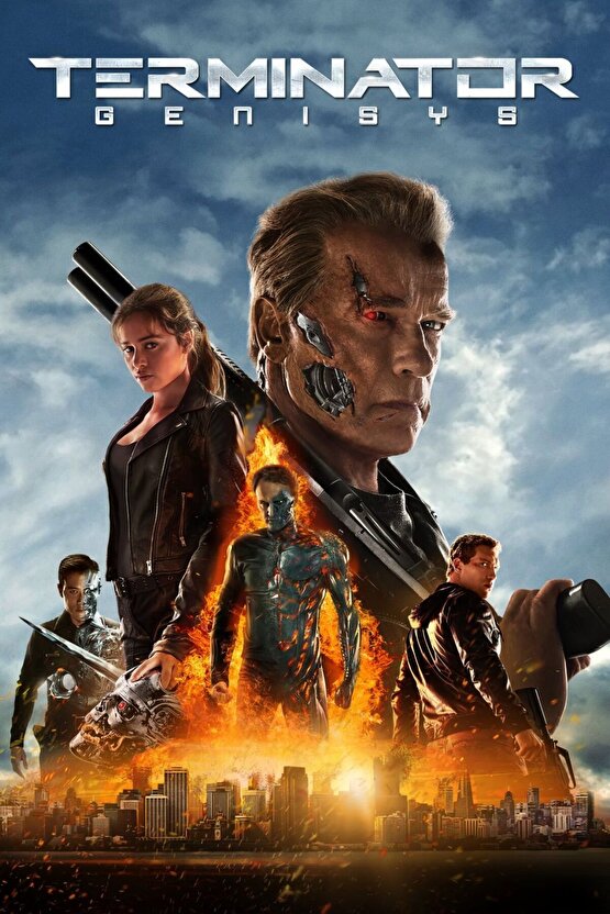 Terminator Genisys (2015) 3 AFİŞ - POSTER ( FOLYO ) - AFİŞ - POSTER-6444