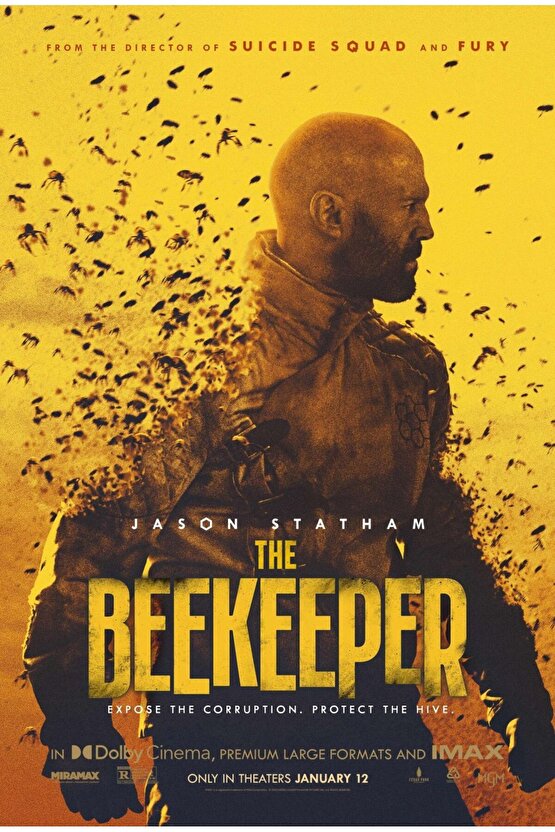 The Beekeeper (2024) 0001 AFİŞ - POSTER ( FOLYO ) - AFİŞ - POSTER-6589