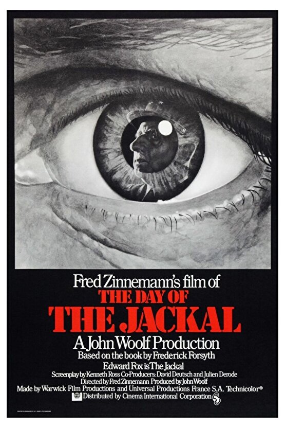 The Day of the Jackal (1973) 1 AFİŞ - POSTER ( FOLYO ) - AFİŞ - POSTER-6764