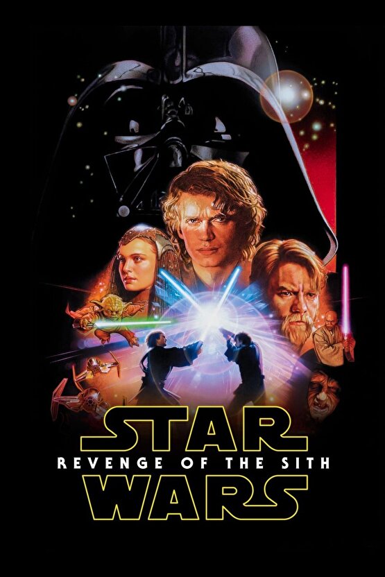 Star Wars Episode III - Revenge of the Sith (2005) 6 AFİŞ - POSTER ( FOLYO ) - AFİŞ - POSTER-6112