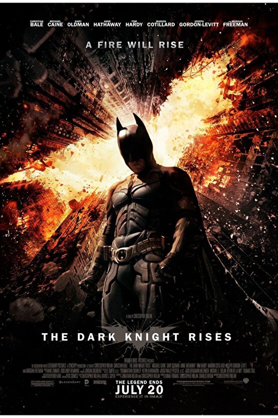 The Dark Knight Rises (2012) 7 AFİŞ - POSTER ( FOLYO ) - AFİŞ - POSTER-6756