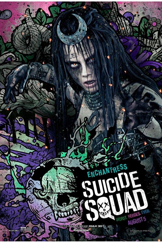 Suicide Squad (2016) 9 AFİŞ - POSTER ( FOLYO ) - AFİŞ - POSTER-6262