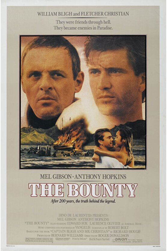 The Bounty (1984) AFİŞ - POSTER ( FOLYO ) - AFİŞ - POSTER-6637