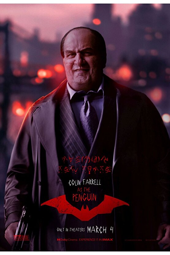 The Batman (2022) 29 AFİŞ - POSTER ( FOLYO ) - AFİŞ - POSTER-6583