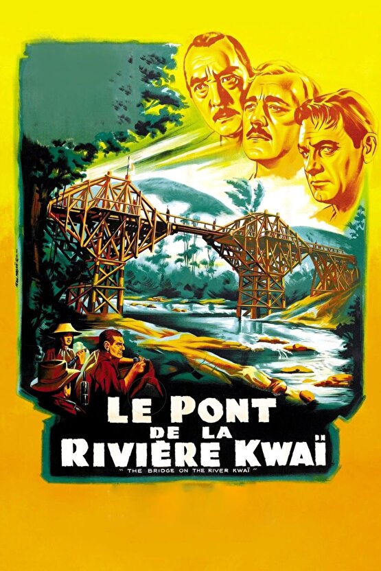 The Bridge on the River Kwai (1957) 2 AFİŞ - POSTER ( FOLYO ) - AFİŞ - POSTER-6665