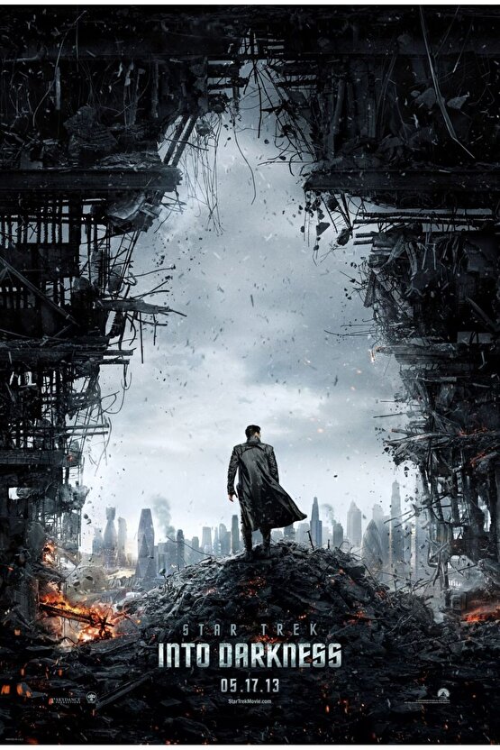 Star Trek Into Darkness (2013) 1 AFİŞ - POSTER ( FOLYO ) - AFİŞ - POSTER-6051