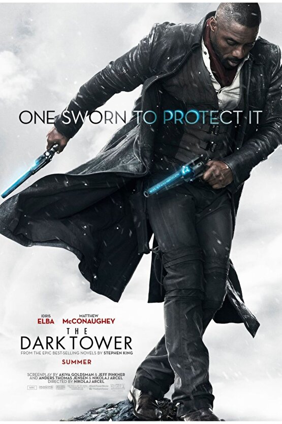 The Dark Tower (2017) 1 AFİŞ - POSTER ( FOLYO ) - AFİŞ - POSTER-6761