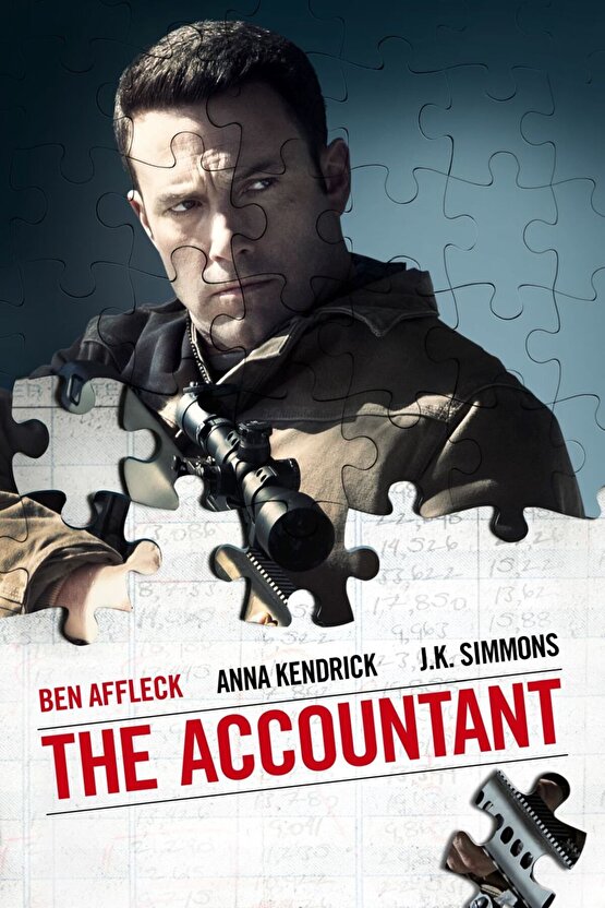 The Accountant (2016) AFİŞ - POSTER ( FOLYO ) - AFİŞ - POSTER-6482