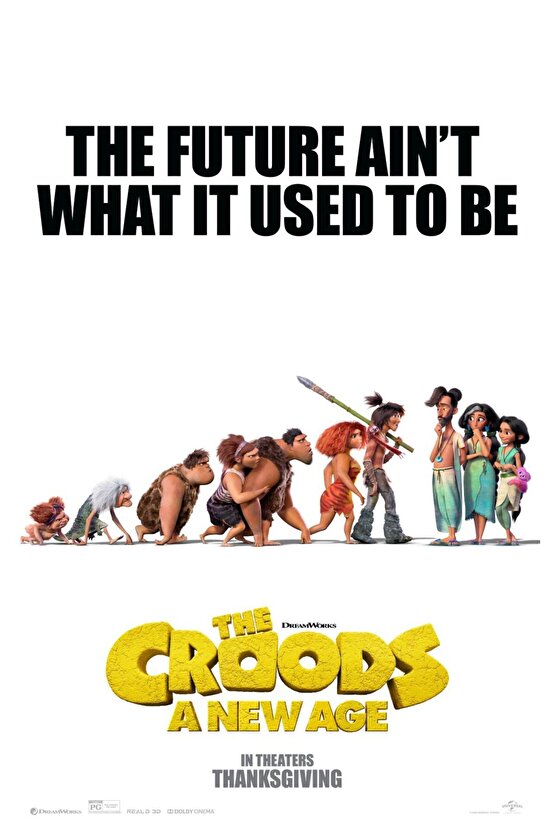 The Croods A New Age (2020) 5 AFİŞ - POSTER ( FOLYO ) - AFİŞ - POSTER-6729