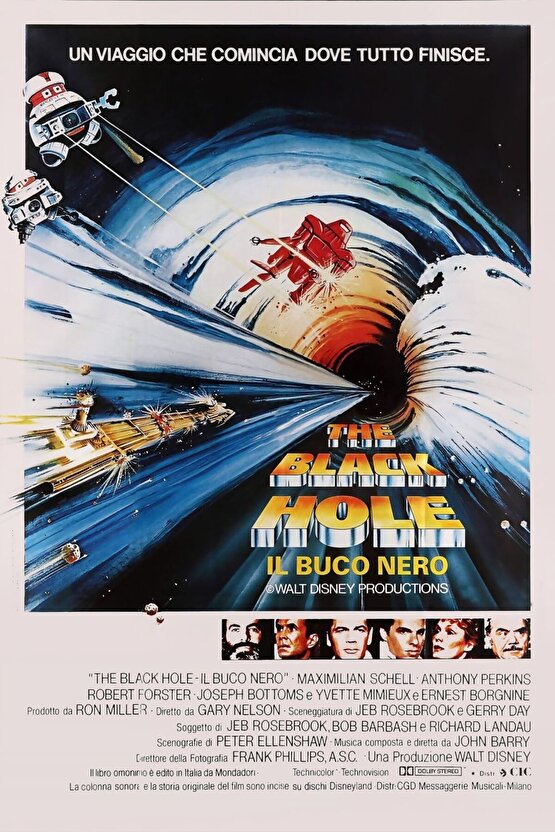 The Black Hole (1979) 3 AFİŞ - POSTER ( FOLYO ) - AFİŞ - POSTER-6613