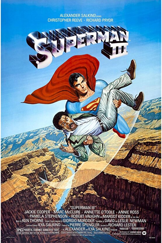 Superman III (1983) AFİŞ - POSTER ( FOLYO ) - AFİŞ - POSTER-6297