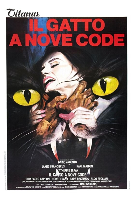 The Cat o Nine Tails (1971) AFİŞ - POSTER ( FOLYO ) - AFİŞ - POSTER-6684