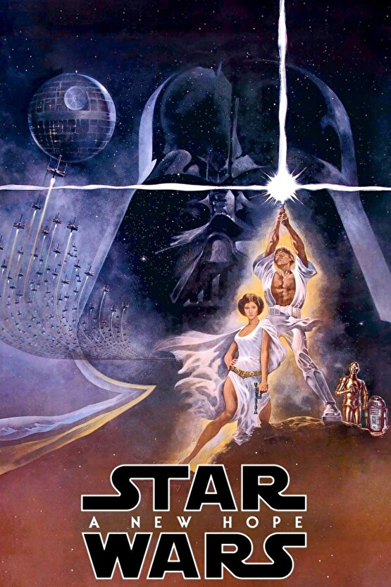 Star Wars (1977) 0006 AFİŞ - POSTER ( FOLYO ) - AFİŞ - POSTER-6080