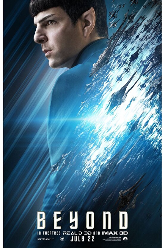 Star Trek Beyond (2016) 3 AFİŞ - POSTER ( FOLYO ) - AFİŞ - POSTER-6029