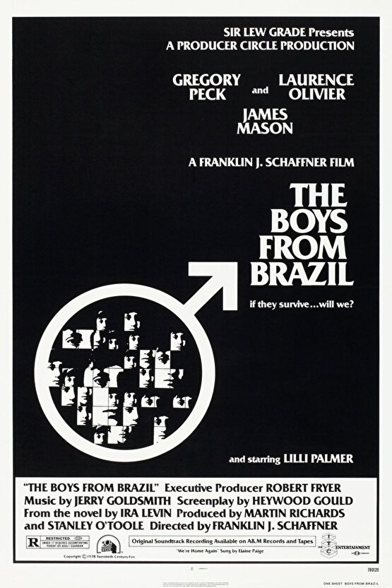 The Boys from Brazil (1978) AFİŞ - POSTER ( FOLYO ) - AFİŞ - POSTER-6653