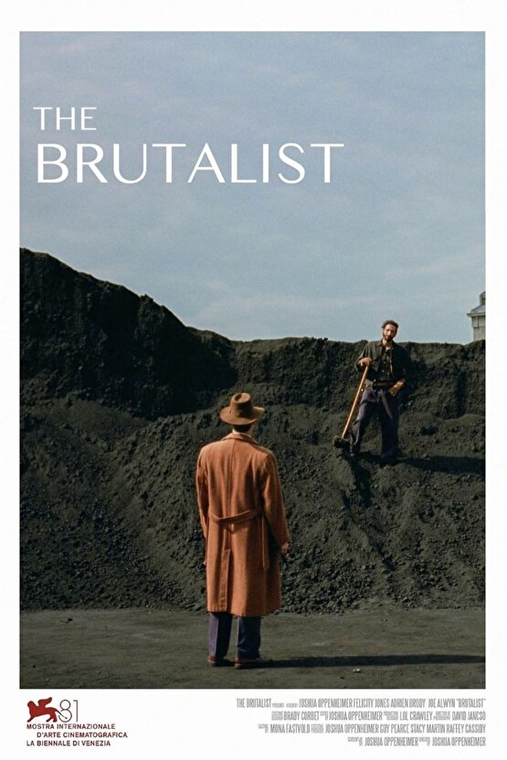 The Brutalist (2024) 0002 AFİŞ - POSTER ( FOLYO ) - AFİŞ - POSTER-6670