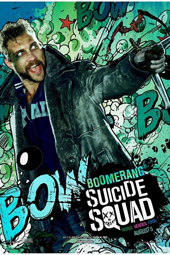 Suicide Squad (2016) 42 AFİŞ - POSTER ( FOLYO ) - AFİŞ - POSTER-6273