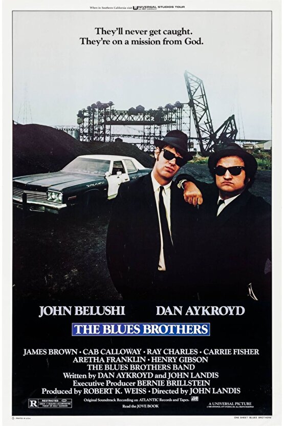 The Blues Brothers (1980) 3 AFİŞ - POSTER ( FOLYO ) - AFİŞ - POSTER-6620