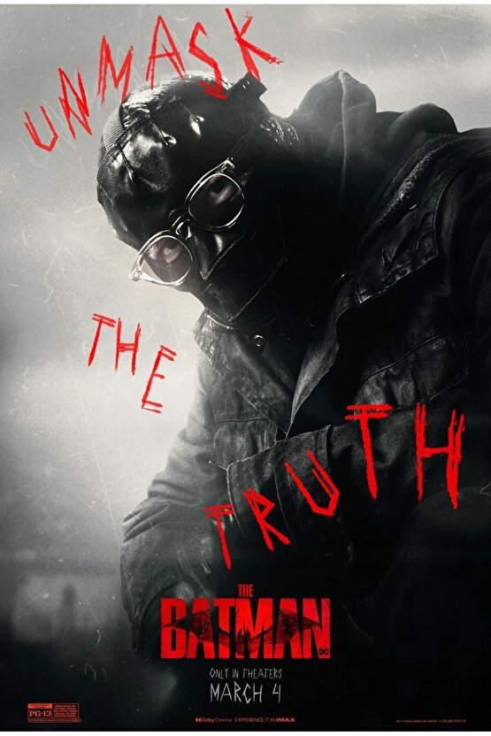 The Batman (2022) 34 AFİŞ - POSTER ( FOLYO ) - AFİŞ - POSTER-6587