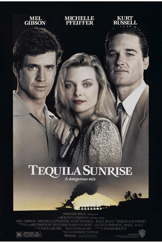 Tequila Sunrise (1988) AFİŞ - POSTER ( FOLYO ) - AFİŞ - POSTER-6426