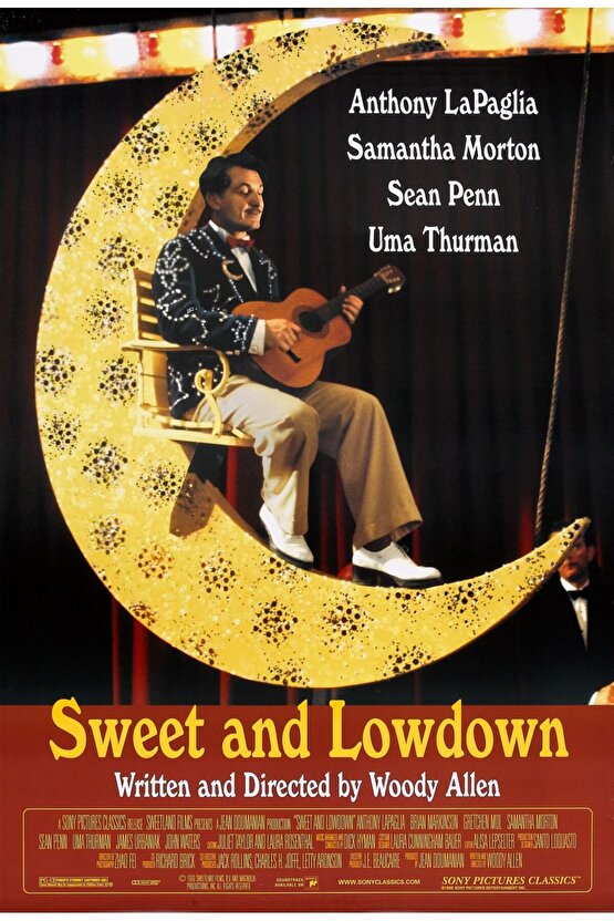 Sweet and Lowdown (1999) AFİŞ - POSTER ( FOLYO ) - AFİŞ - POSTER-6320