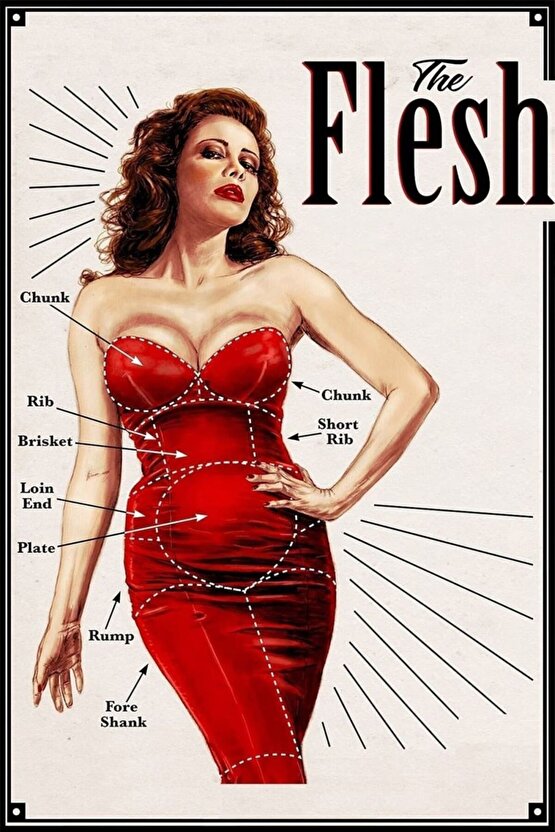 The Flesh (1991) 0001 AFİŞ - POSTER ( FOLYO ) - AFİŞ - POSTER-6963