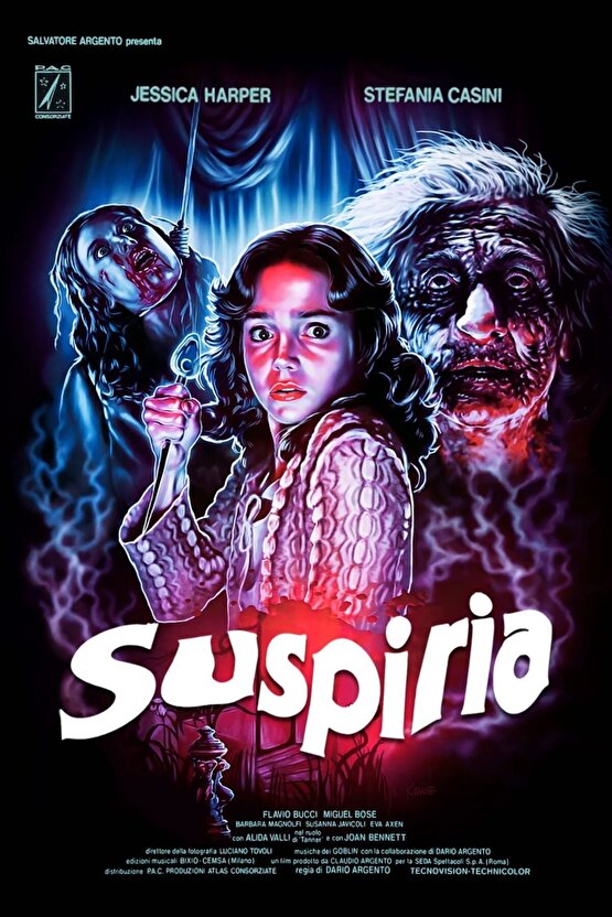 Suspiria (1977) 3 AFİŞ - POSTER ( FOLYO ) - AFİŞ - POSTER-6313