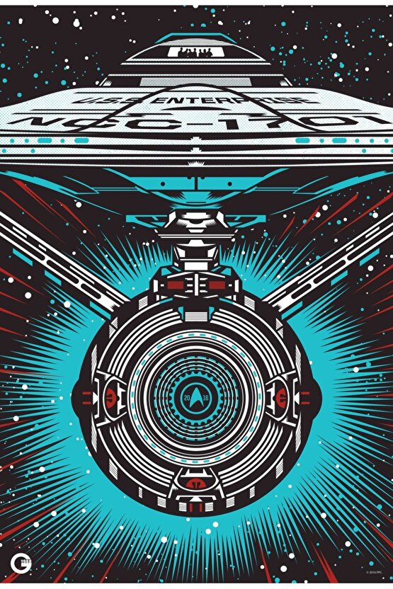 Star Trek Beyond (2016) 10 AFİŞ - POSTER ( FOLYO ) - AFİŞ - POSTER-6036