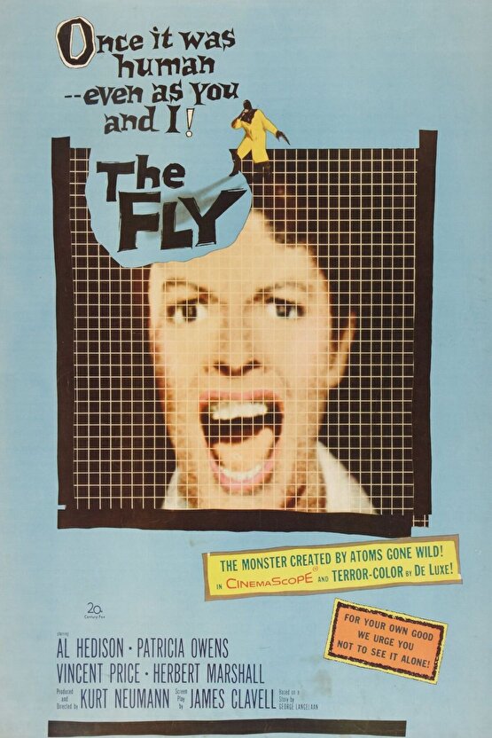 The Fly (1958) AFİŞ - POSTER ( FOLYO ) - AFİŞ - POSTER-6966