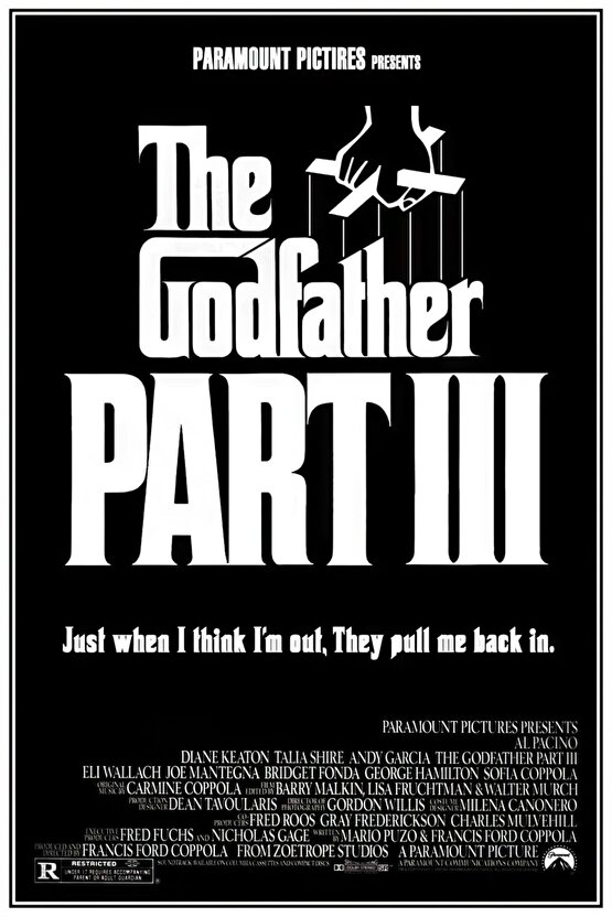 The Godfather Part III (1990) 3 AFİŞ - POSTER ( FOLYO ) - AFİŞ - POSTER-7035