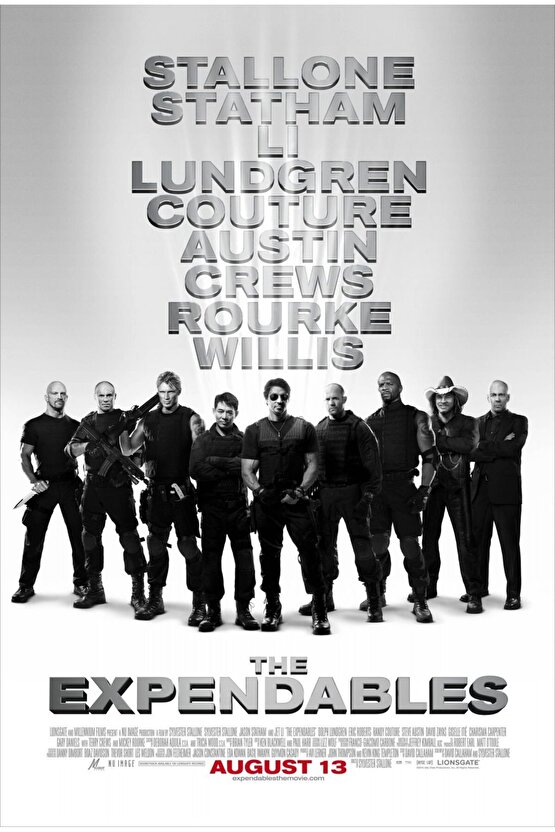 The Expendables (2010) 1 AFİŞ - POSTER ( FOLYO ) - AFİŞ - POSTER-6855