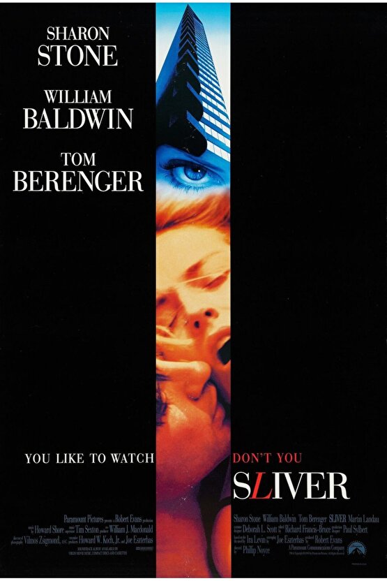 Sliver (1993) AFİŞ - POSTER ( FOLYO ) - AFİŞ - POSTER-5778