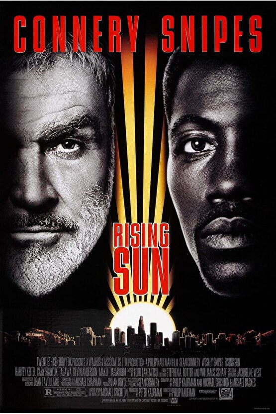 Rising Sun (1993) AFİŞ - POSTER ( FOLYO ) - AFİŞ - POSTER-5464