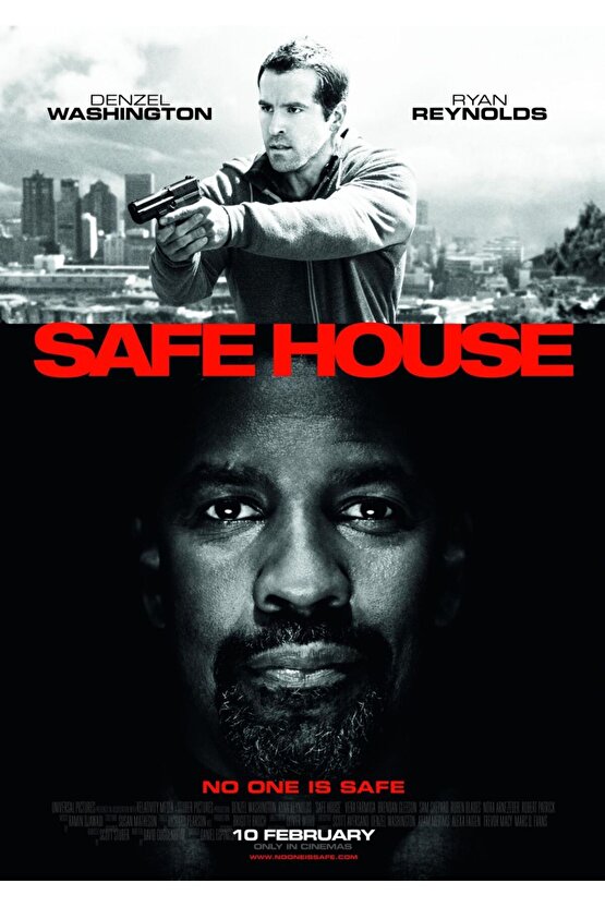 Safe House (2012) AFİŞ - POSTER ( FOLYO ) - AFİŞ - POSTER-5556