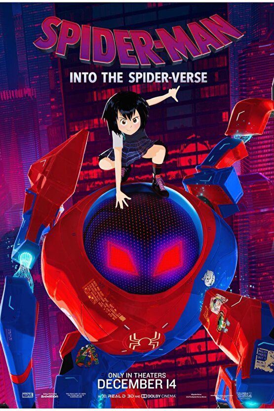 Spider-Man Into the Spider-Verse (2018) 14 AFİŞ - POSTER ( FOLYO ) - AFİŞ - POSTER-5974