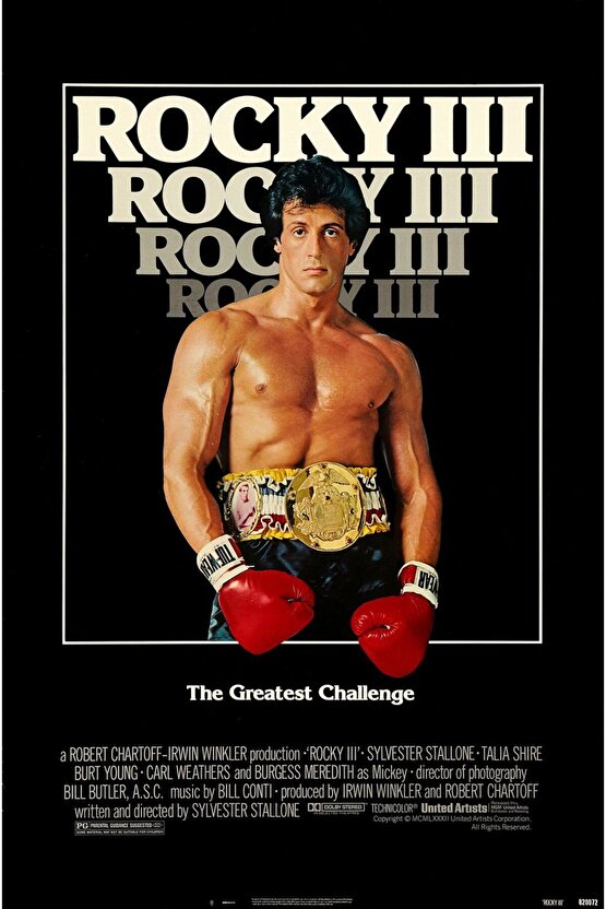 Rocky III (1982) 1 AFİŞ - POSTER ( FOLYO ) - AFİŞ - POSTER-5509