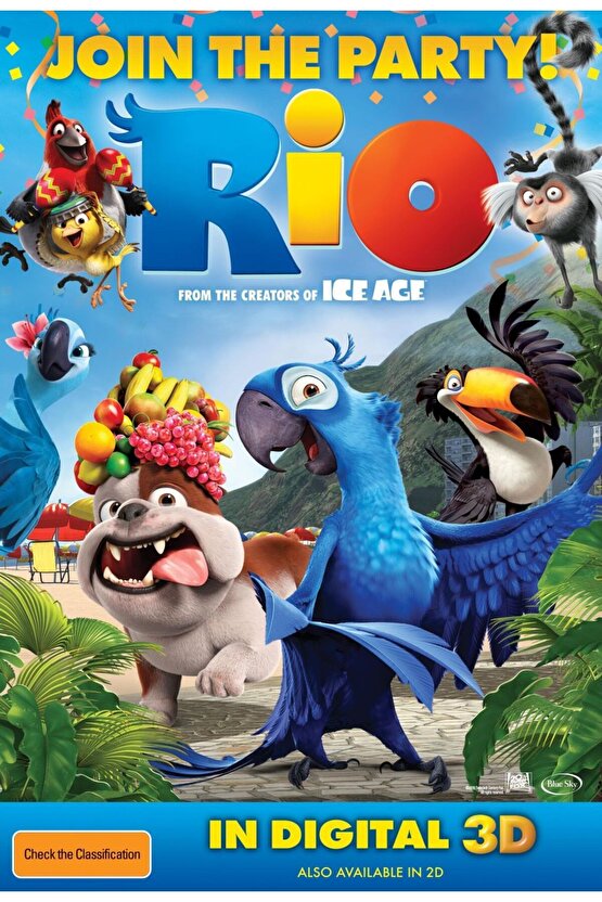 Rio (2011) 1 AFİŞ - POSTER ( FOLYO ) - AFİŞ - POSTER-5443