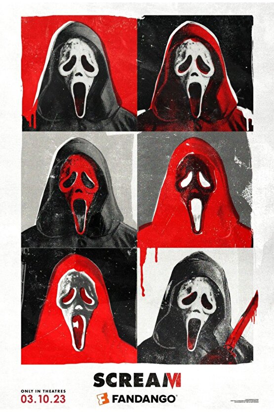 Scream VI (2023) 0005 AFİŞ - POSTER ( FOLYO ) - AFİŞ - POSTER-5656