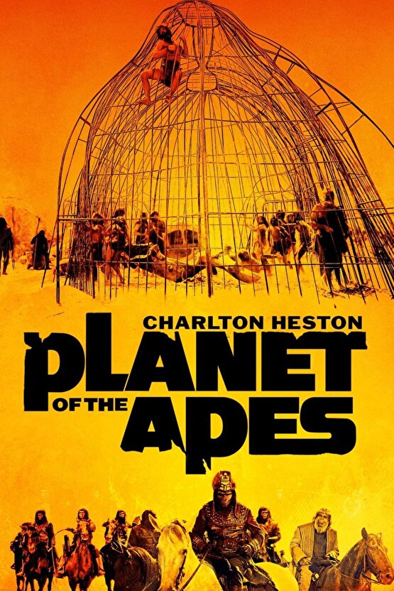 Planet of the Apes (1968) 1 ( FOLYO ) - AFİŞ - POSTER-5102