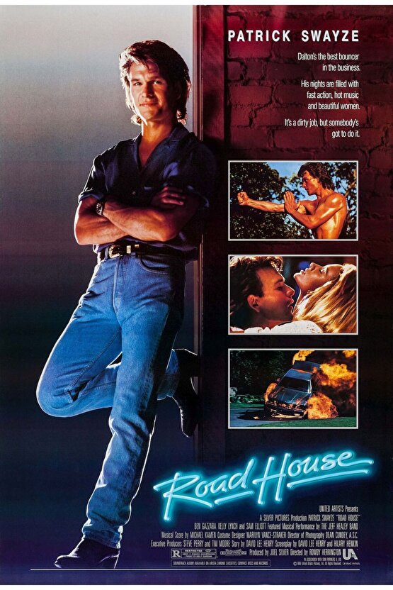 Road House (1989) AFİŞ - POSTER ( FOLYO ) - AFİŞ - POSTER-5471