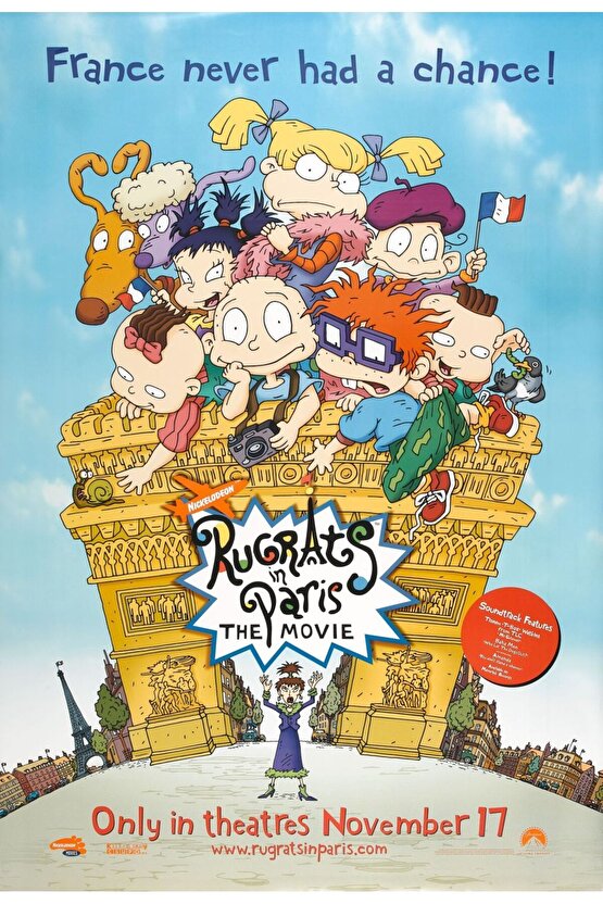 Rugrats in Paris The Movie (2000) 2 AFİŞ - POSTER ( FOLYO ) - AFİŞ - POSTER-5535