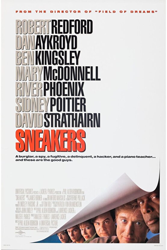 Sneakers (1992) AFİŞ - POSTER ( FOLYO ) - AFİŞ - POSTER-5795