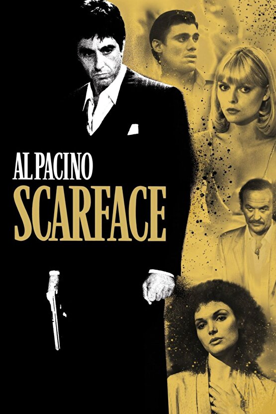 Scarface (1983) 3 AFİŞ - POSTER ( FOLYO ) - AFİŞ - POSTER-5598