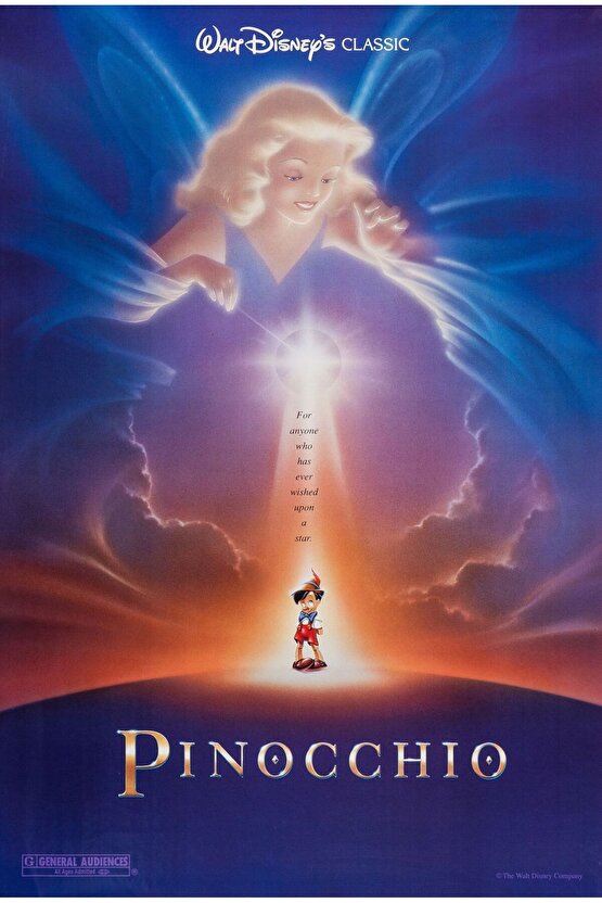 Pinocchio (1940) 3 ( FOLYO ) - AFİŞ - POSTER-5047