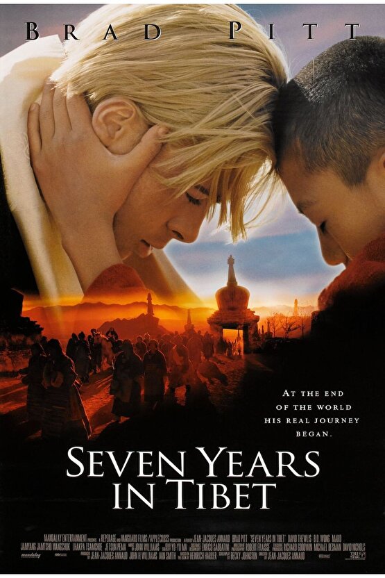 Seven Years in Tibet (1997) AFİŞ - POSTER ( FOLYO ) - AFİŞ - POSTER-5684