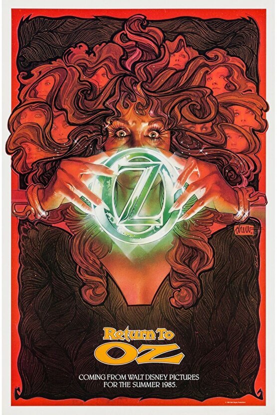 Return to Oz (1985) AFİŞ - POSTER ( FOLYO ) - AFİŞ - POSTER-5428