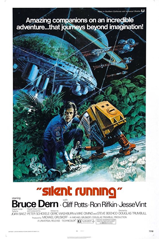 Silent Running (1972) AFİŞ - POSTER ( FOLYO ) - AFİŞ - POSTER-5746