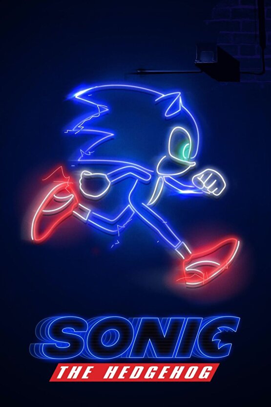 Sonic the Hedgehog (2020) 0001 AFİŞ - POSTER ( FOLYO ) - AFİŞ - POSTER-5827